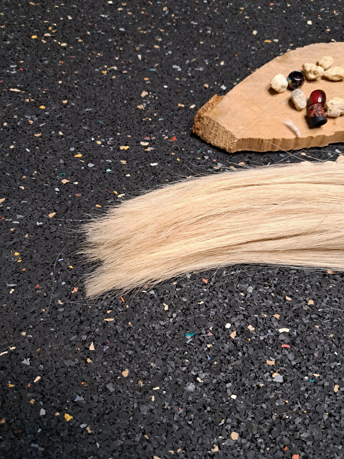 Dread Extensions Lichtblond 45-50cm lange offene Enden (Remy)