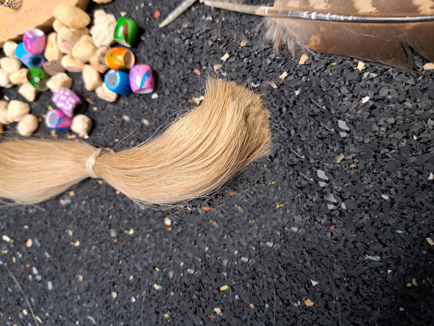 Premium Haar zur Dreadlockerstellung Aschblond