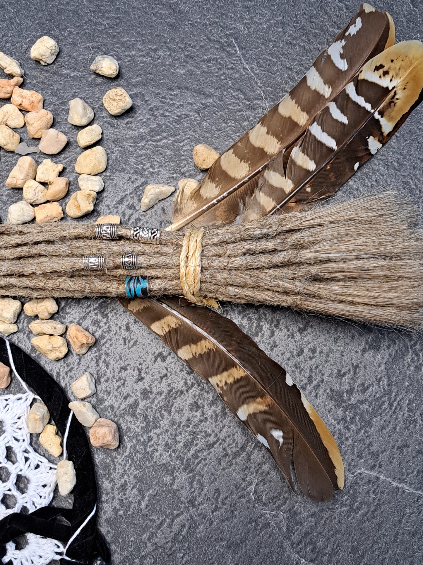 Dread Extensions Hellgrau 25-30cm