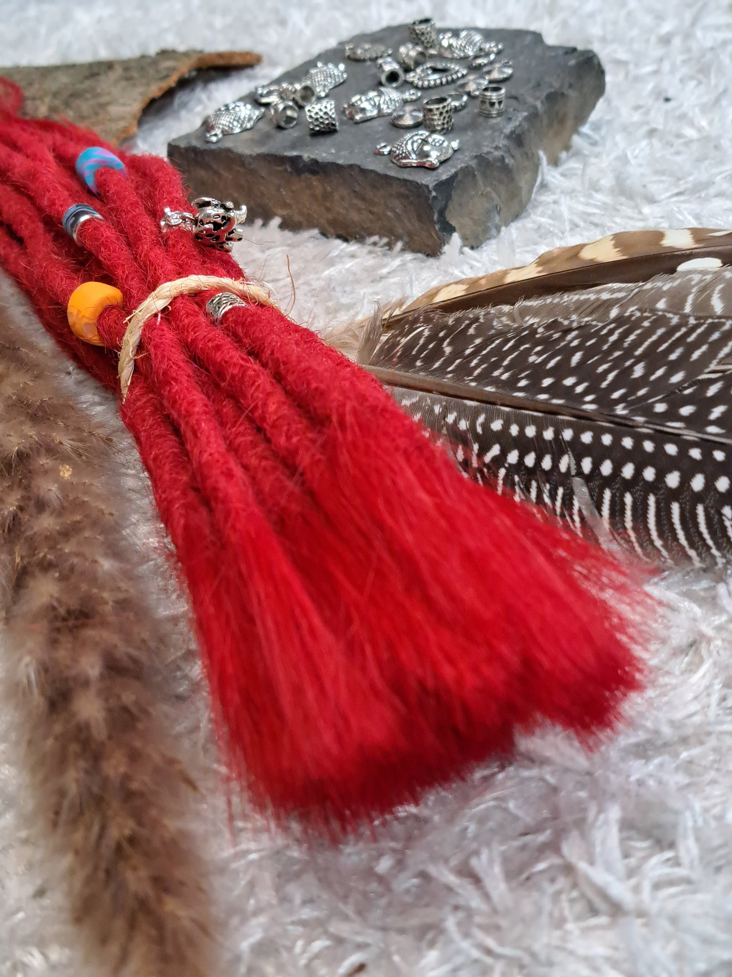 Dread Extensions Rot 35-40cm