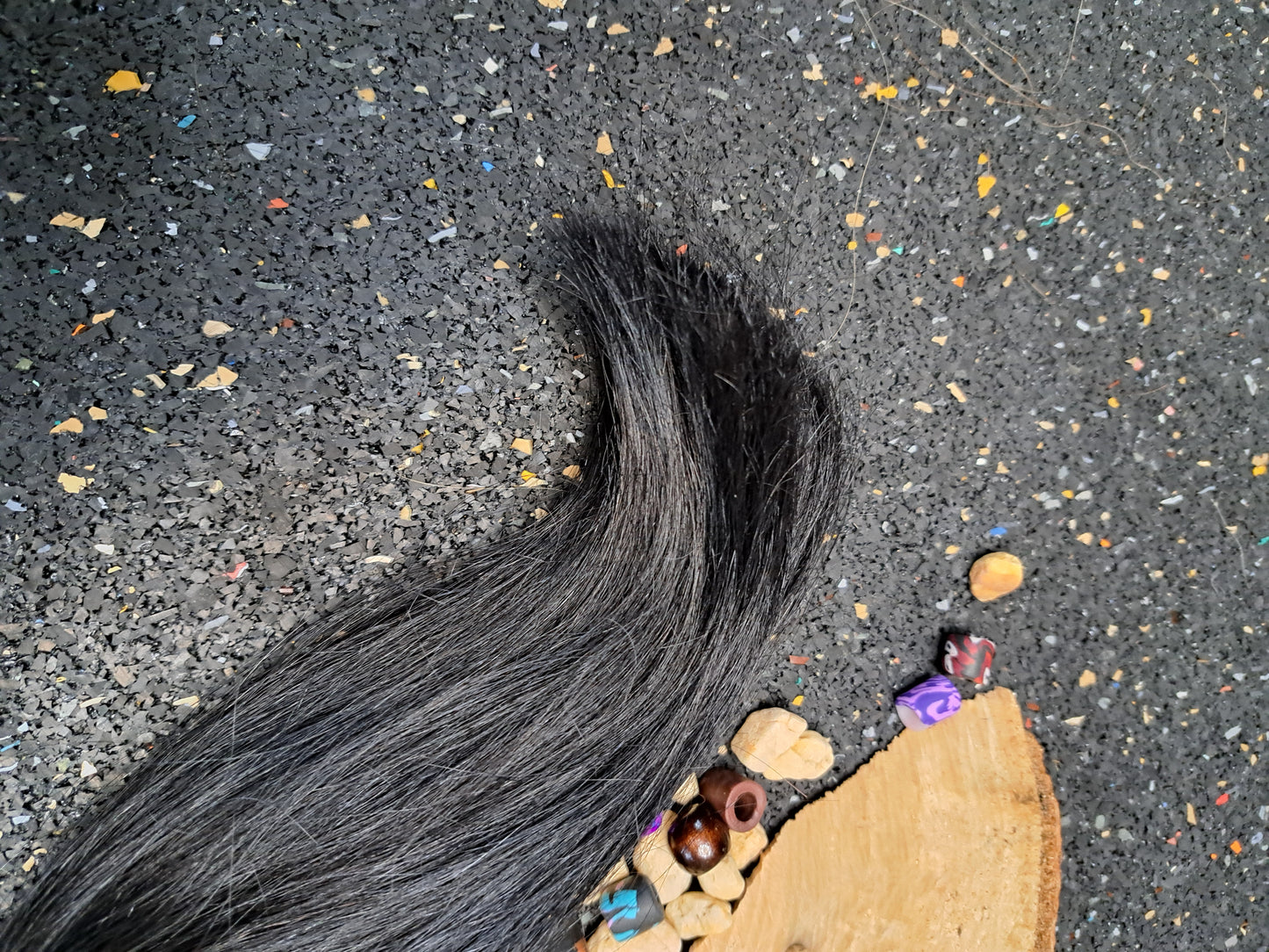 Premium Haar zur Dreadlockerstellung Schwarz