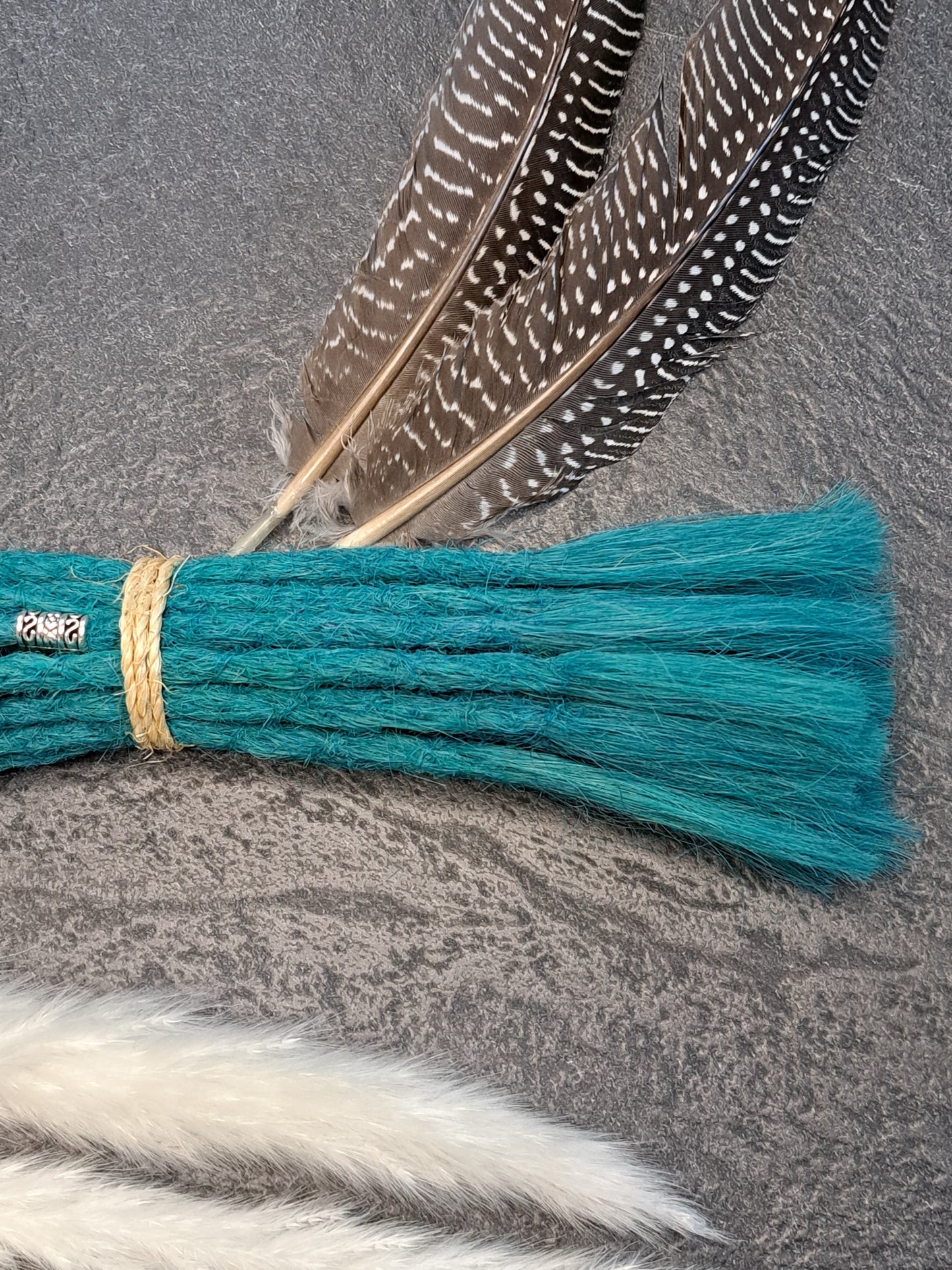 Dread Extensions Türkis 35-40cm