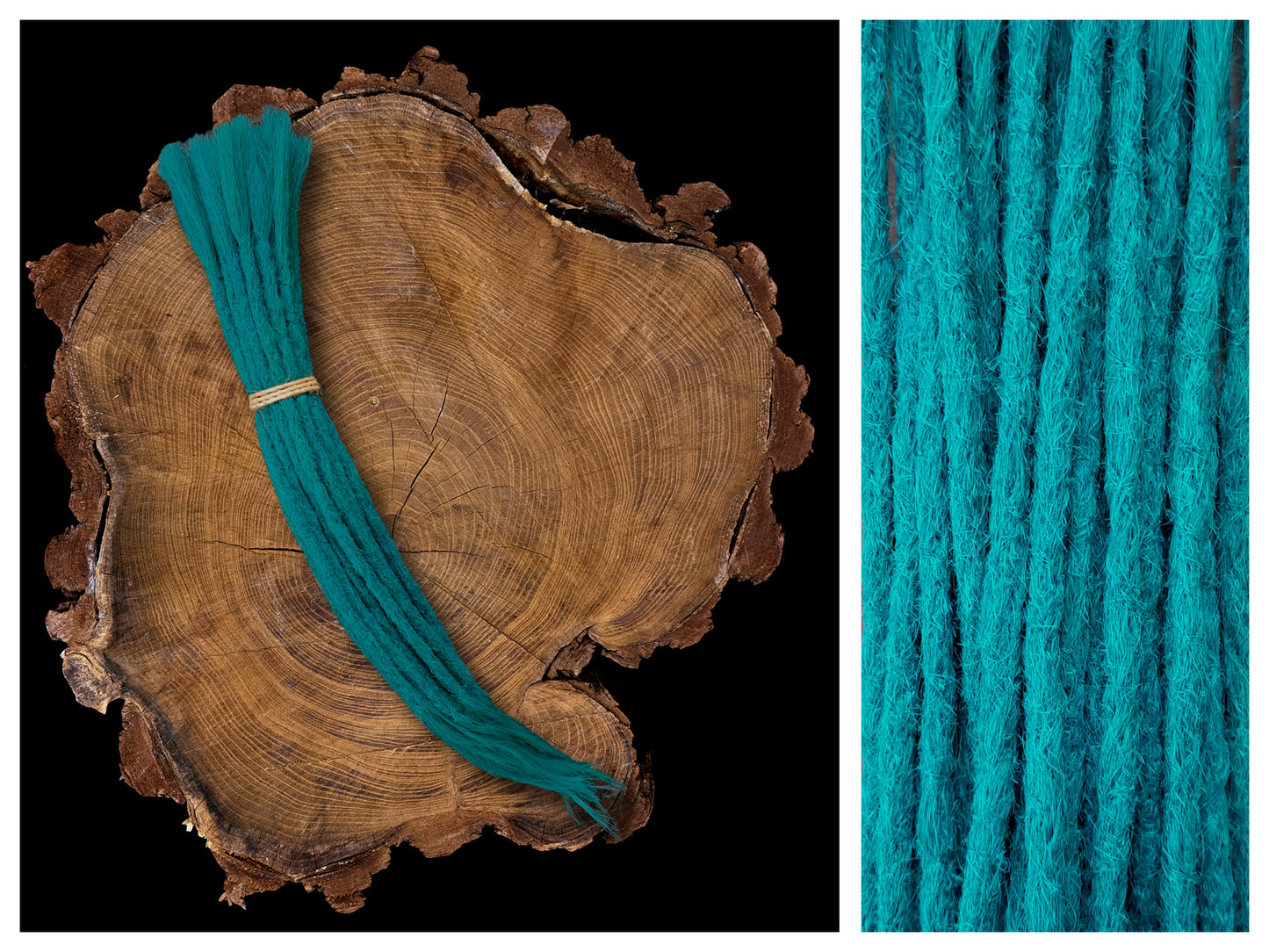 Dread Extensions Türkis 35-40cm