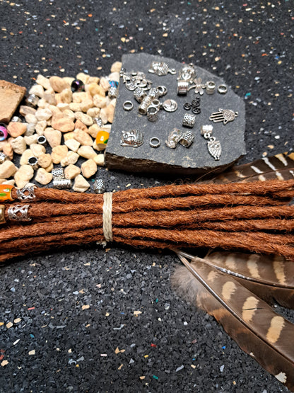 Dread Extensions Kupfer 45-50cm zum Flechten