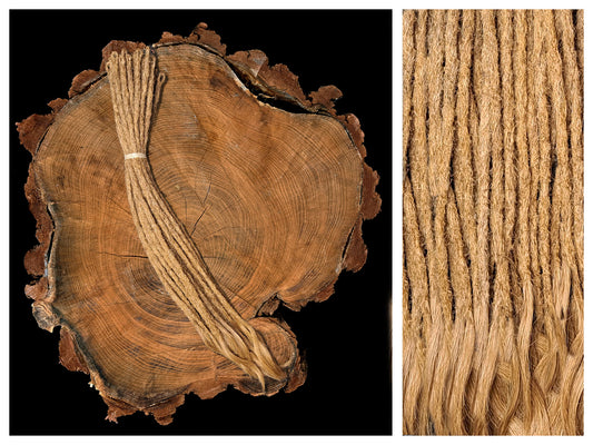 Dread Extensions Hellbraun 45-50cm zum Flechten