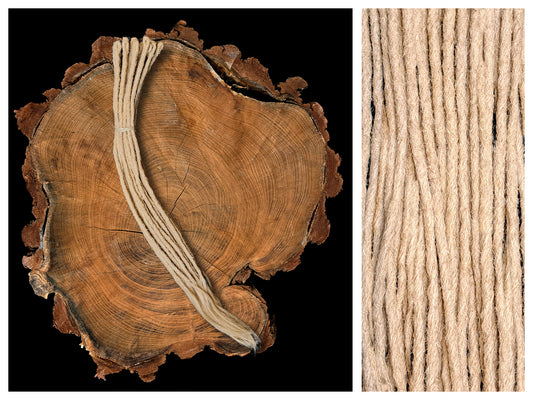 Dread Extensions Aschblond 45-50cm zum Flechten