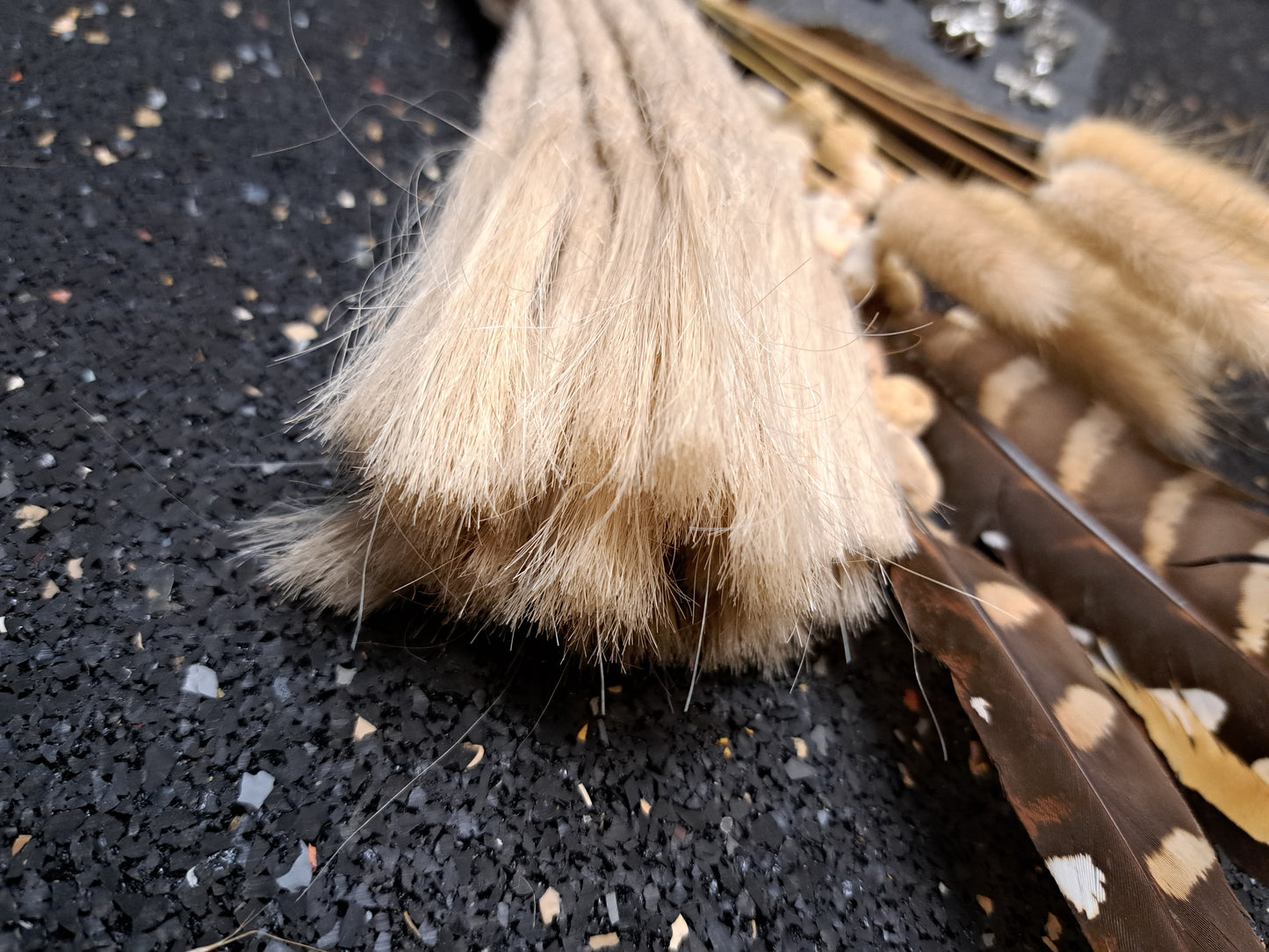 Dread Extensions Lichtblond 45-50cm lange offene Enden (Remy)