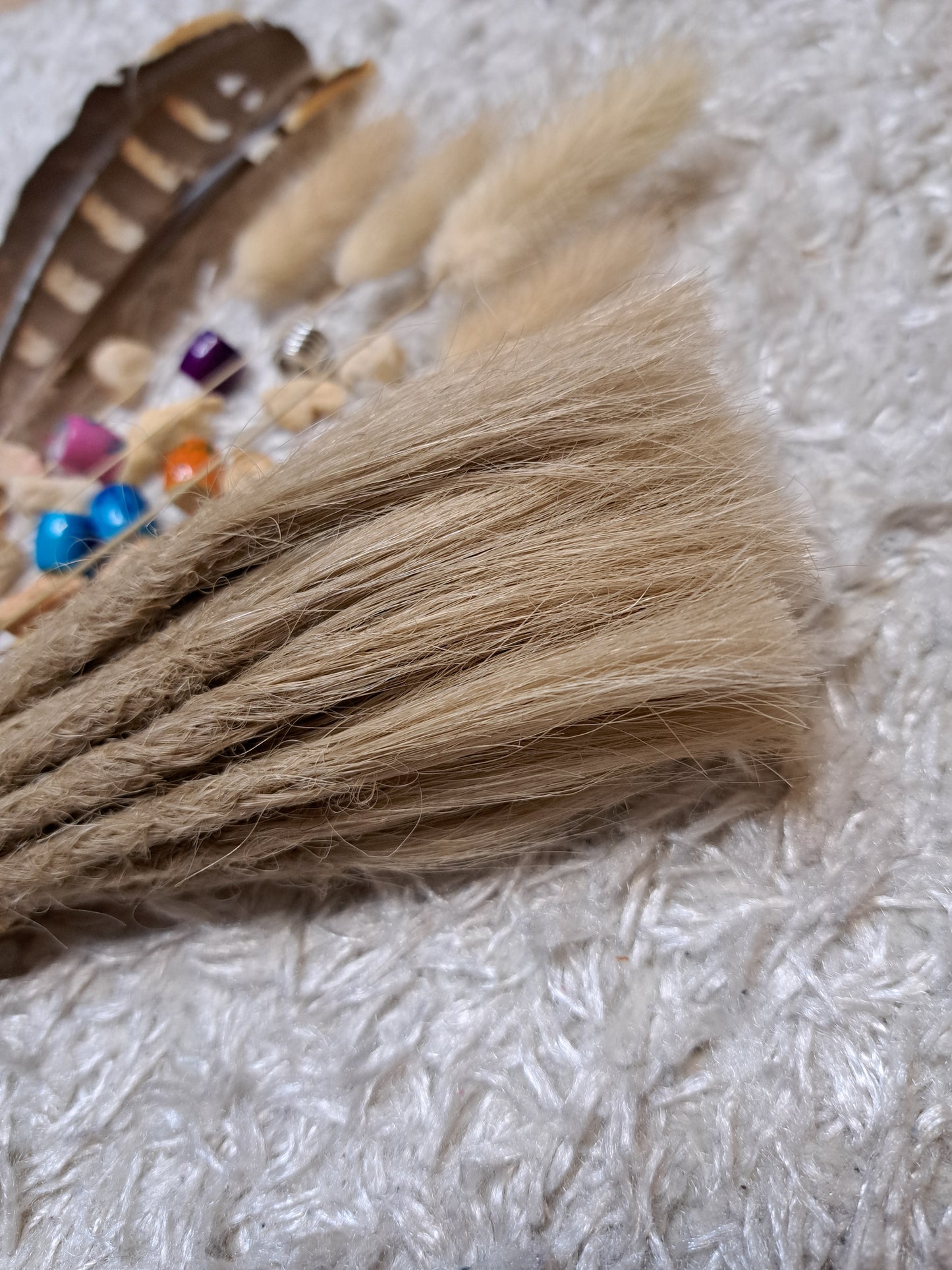 Dread Extensions Aschblond 25-30cm