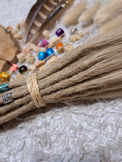 Dread Extensions Aschblond 25-30cm