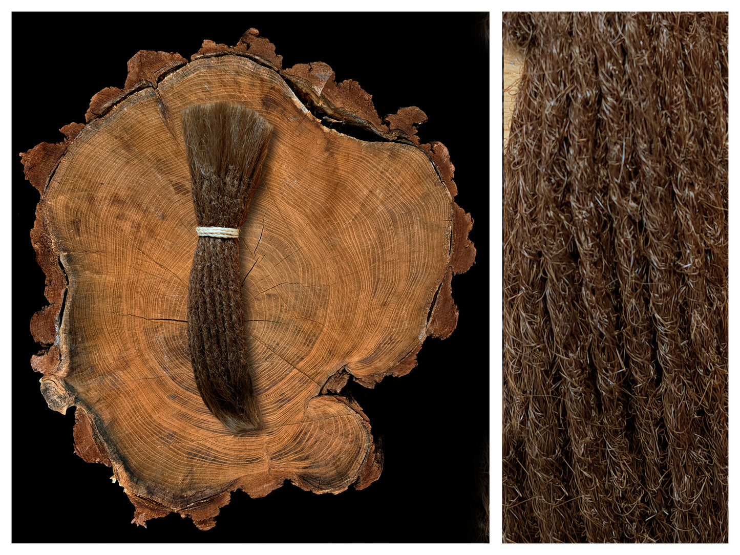 Dread Extensions Braun 20-25cm