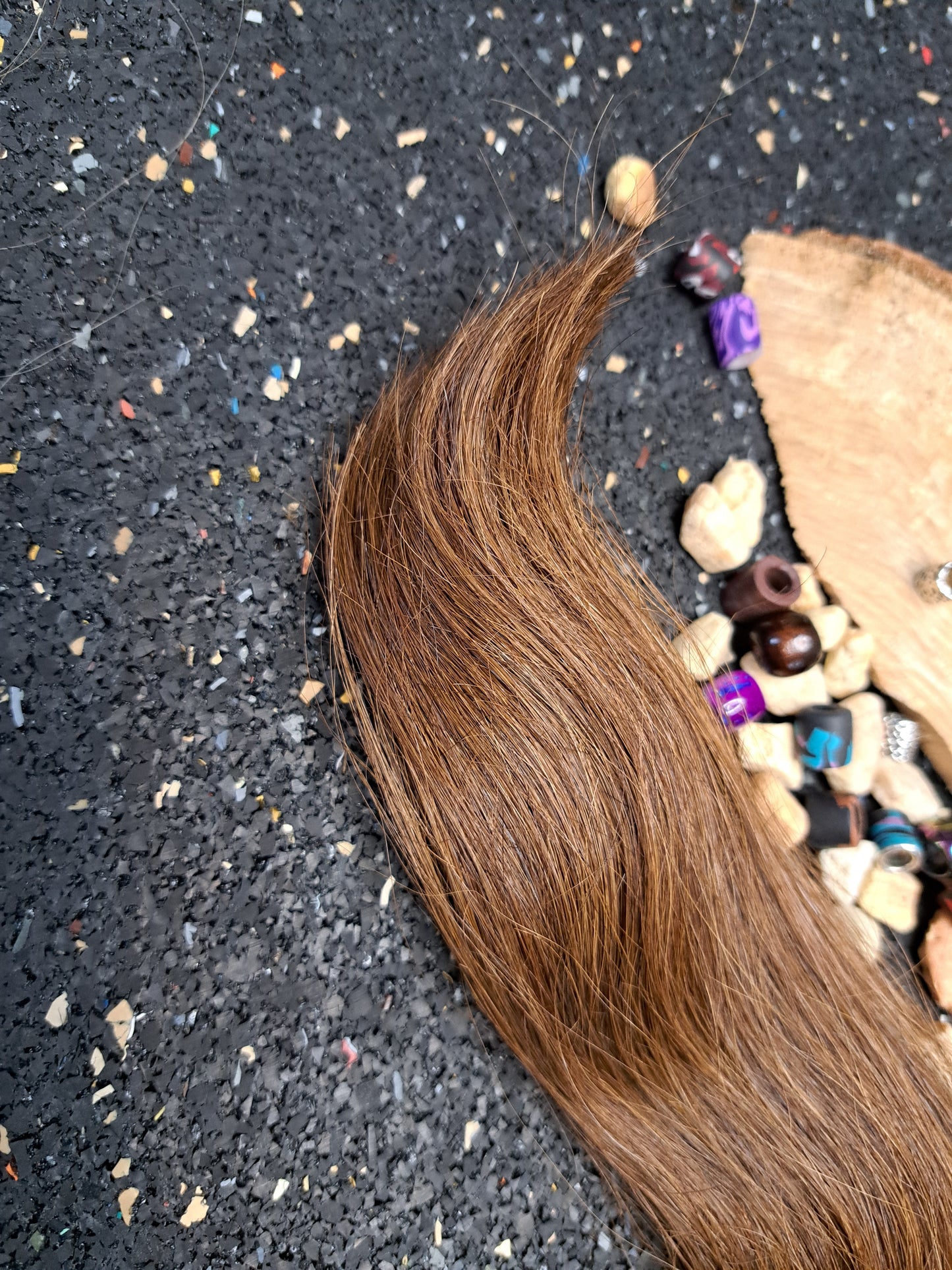 Premium Haar zur Dreadlockerstellung Haselnuss