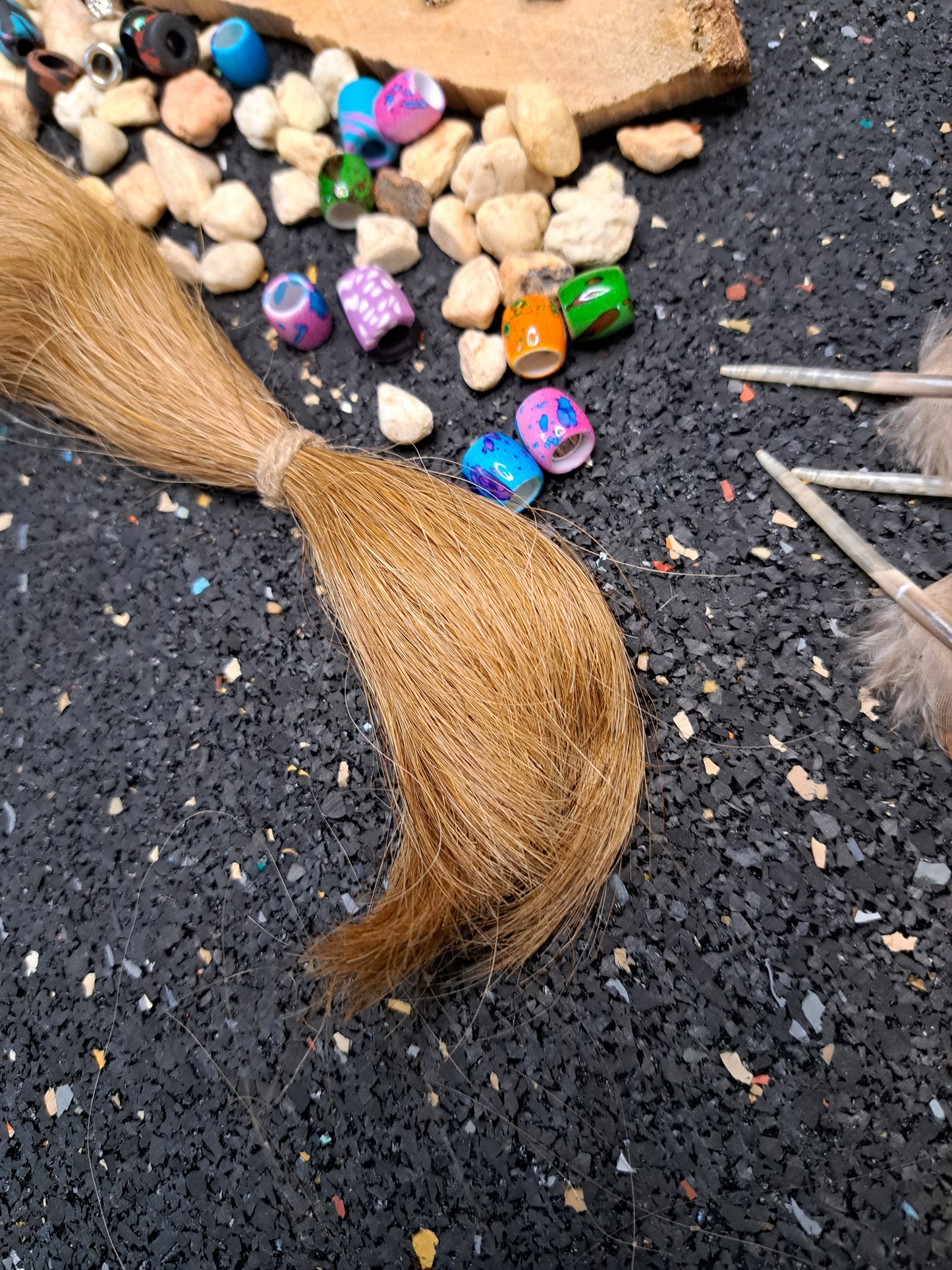 Premium Haar zur Dreadlockerstellung Hellbraun