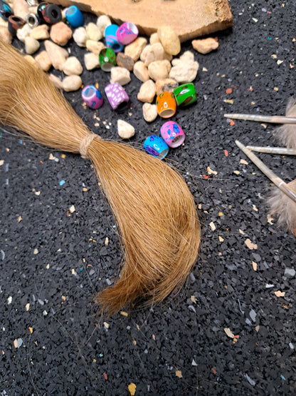 Premium Haar zur Dreadlockerstellung Hellbraun