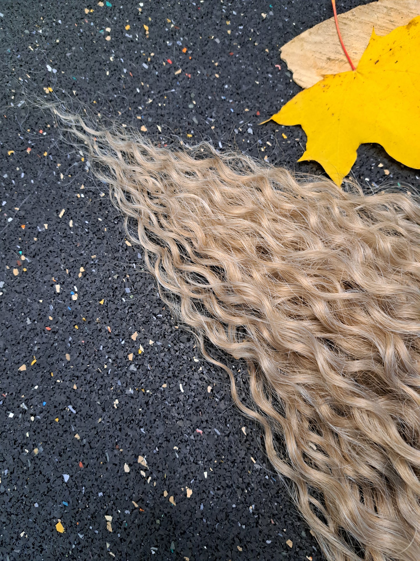 Curly Dreadlocks Double Ended Blond 55cm