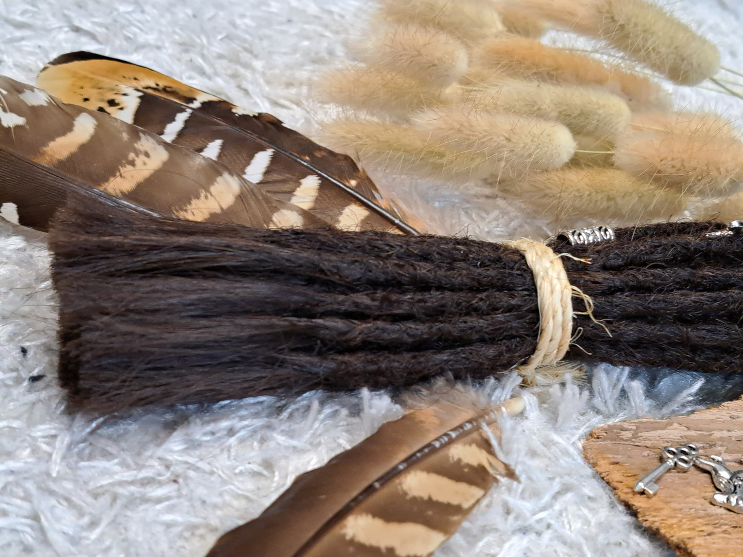 Dread Extensions Dunkelbraun 20-25cm