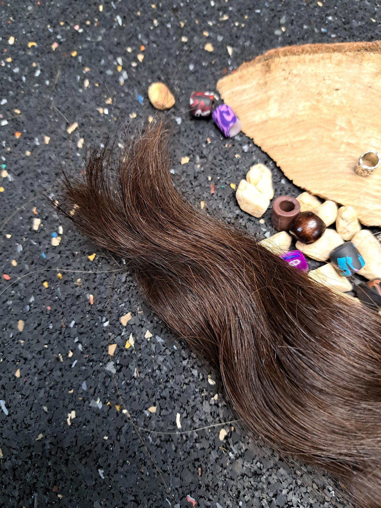 Premium Haar zur Dreadlockerstellung Dunkelbraun