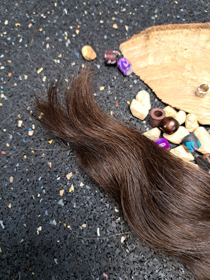 Premium Haar zur Dreadlockerstellung Dunkelbraun