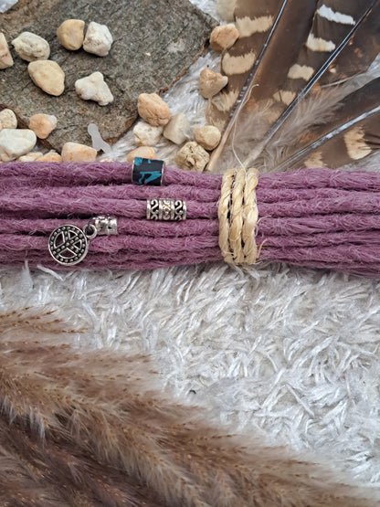 Dread Extensions Flieder 20-25cm