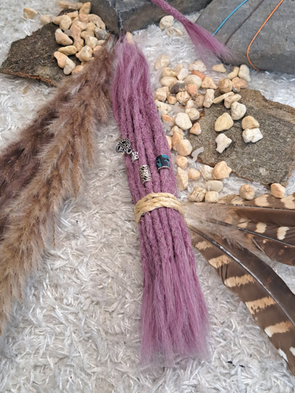 Dread Extensions Flieder 20-25cm