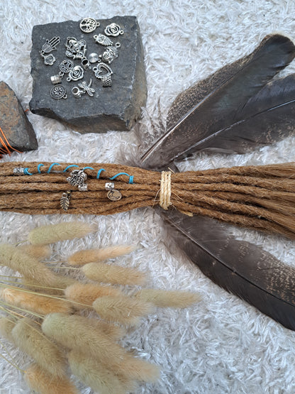 Dread Extensions Hellbraun 35-40cm