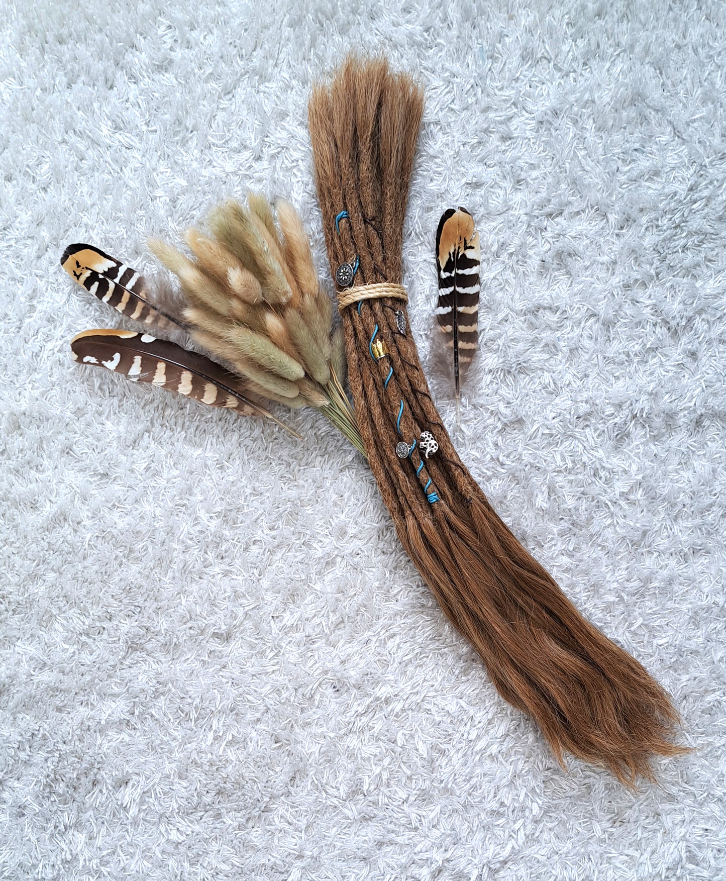 Dread Extensions Hellbraun 45-50cm
