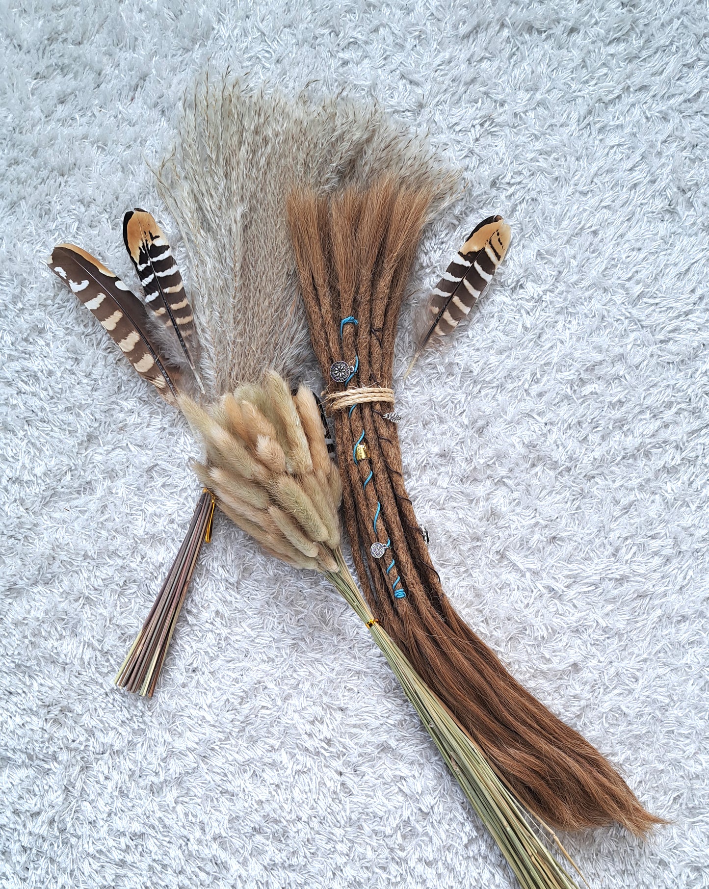 Dread Extensions Hellbraun 45-50cm