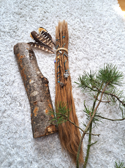 Dread Extensions Hellbraun 45-50cm