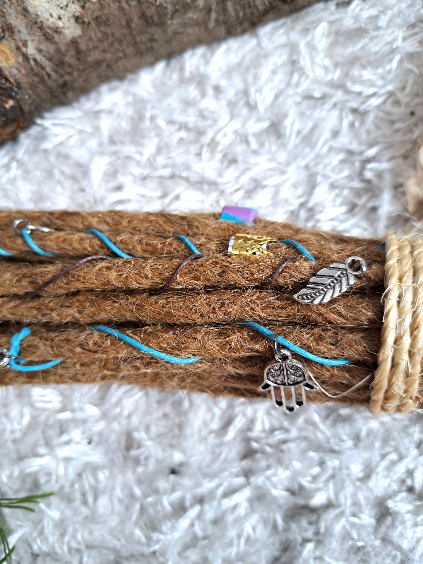 Dread Extensions Hellbraun 45-50cm