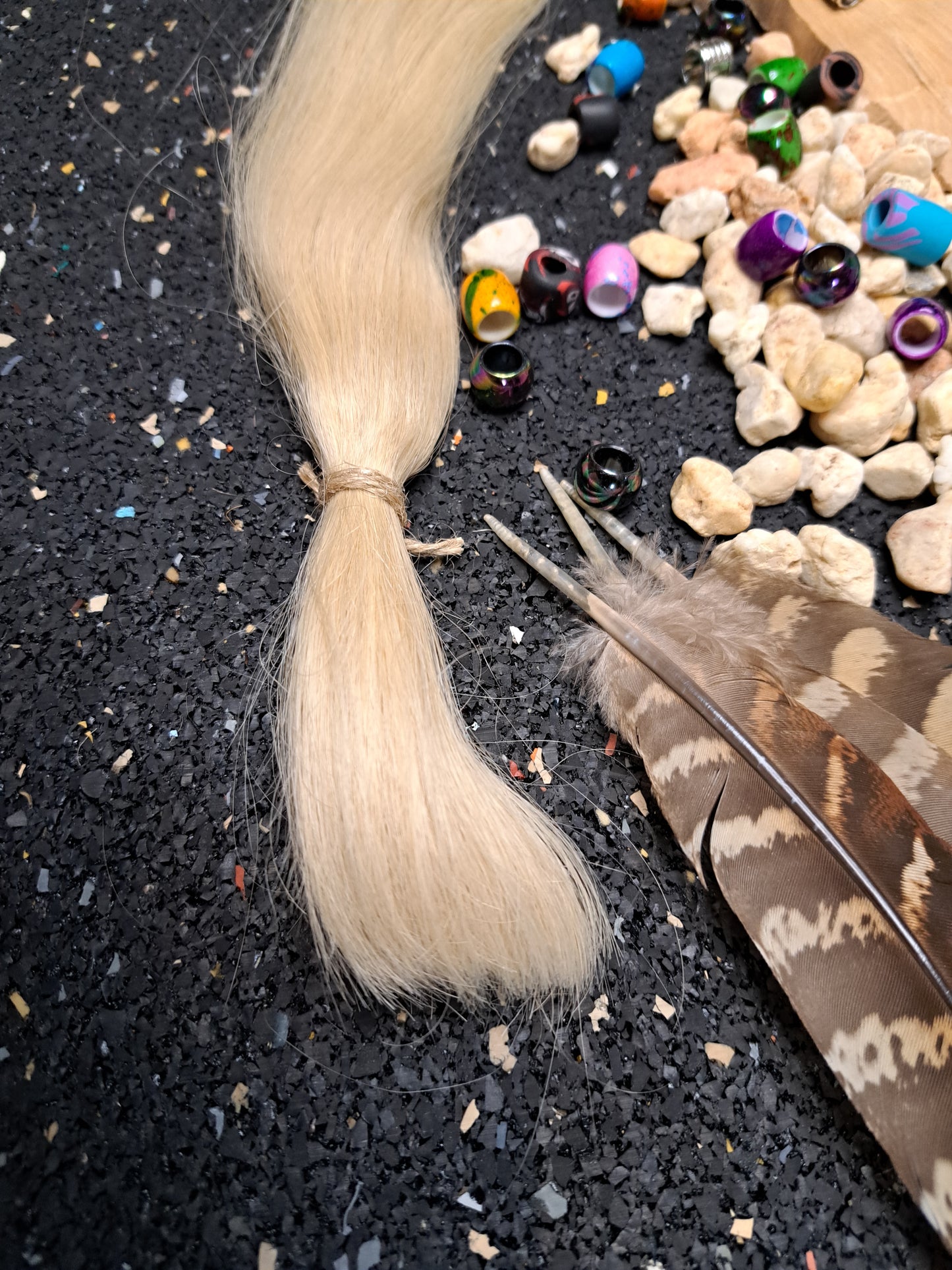 Premium Haar zur Dreadlockerstellung Lichtblond