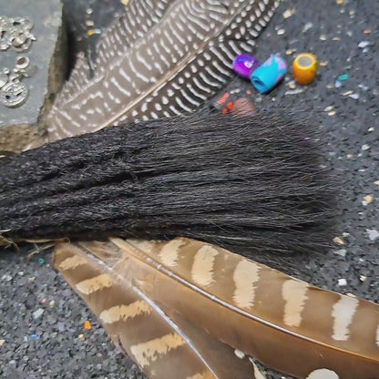 Dread Extensions Schwarz 35-40cm