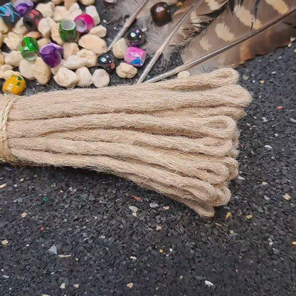 Dread Extensions Lichtblond 35-40cm zum Flechten