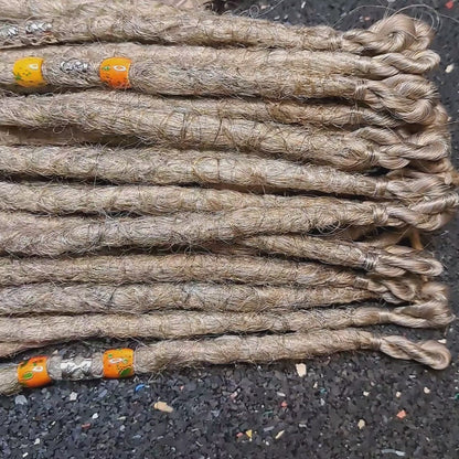 Curly Dreadlocks Single Ended Blond 55cm