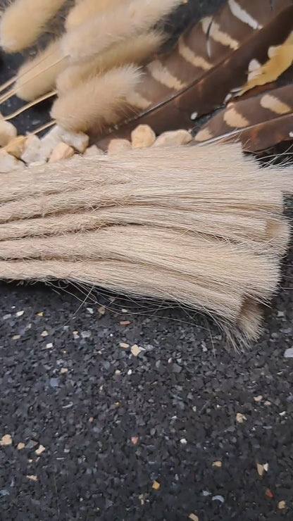 Dread Extensions Lichtblond 45-50cm lange offene Enden (Remy)