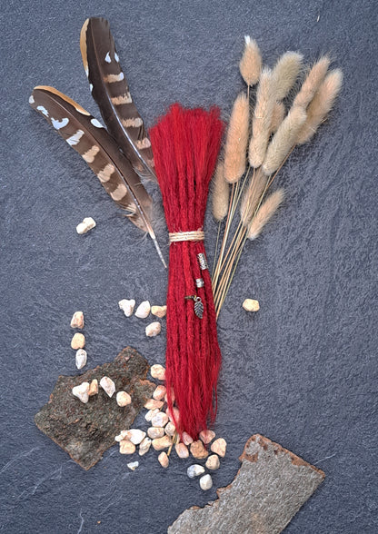 Dread Extensions Rot 20-25cm