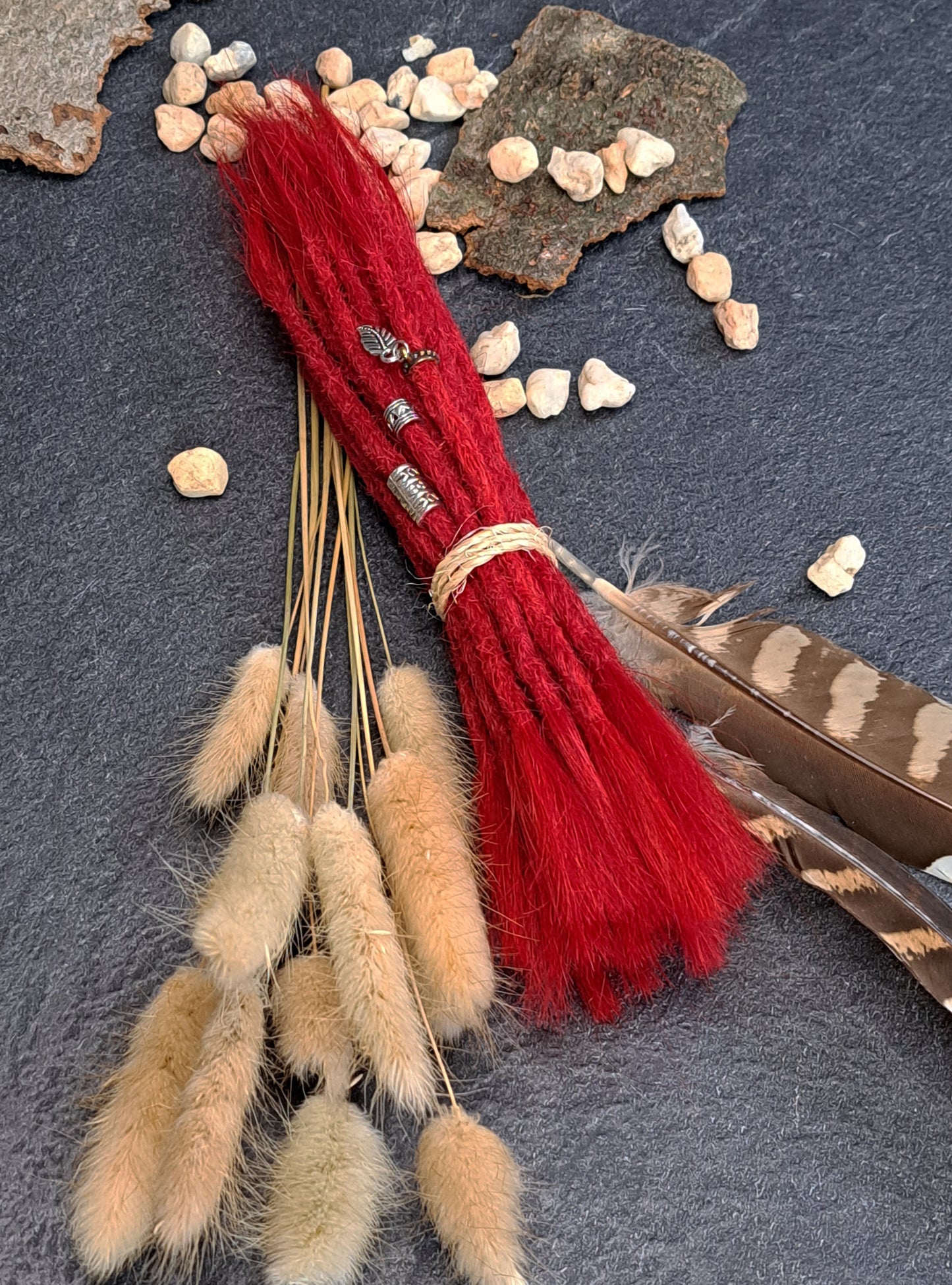 Dread Extensions Rot 20-25cm