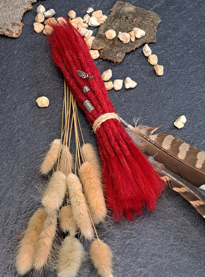 Dread Extensions Rot 20-25cm