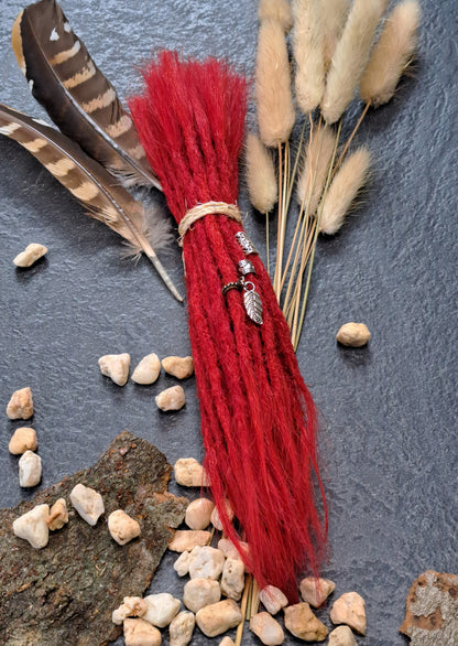 Dread Extensions Rot 20-25cm