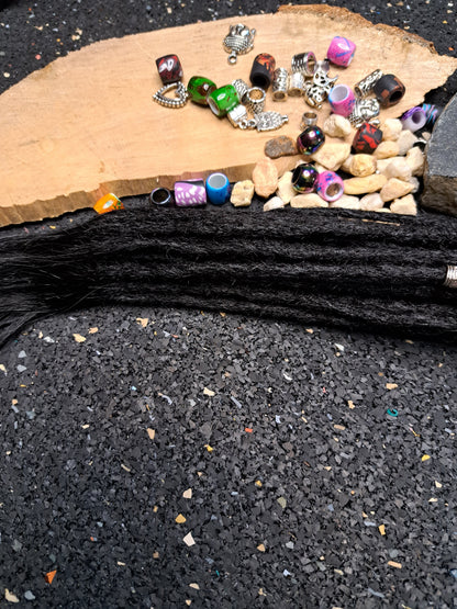 Dread Extensions Schwarz 35-40cm