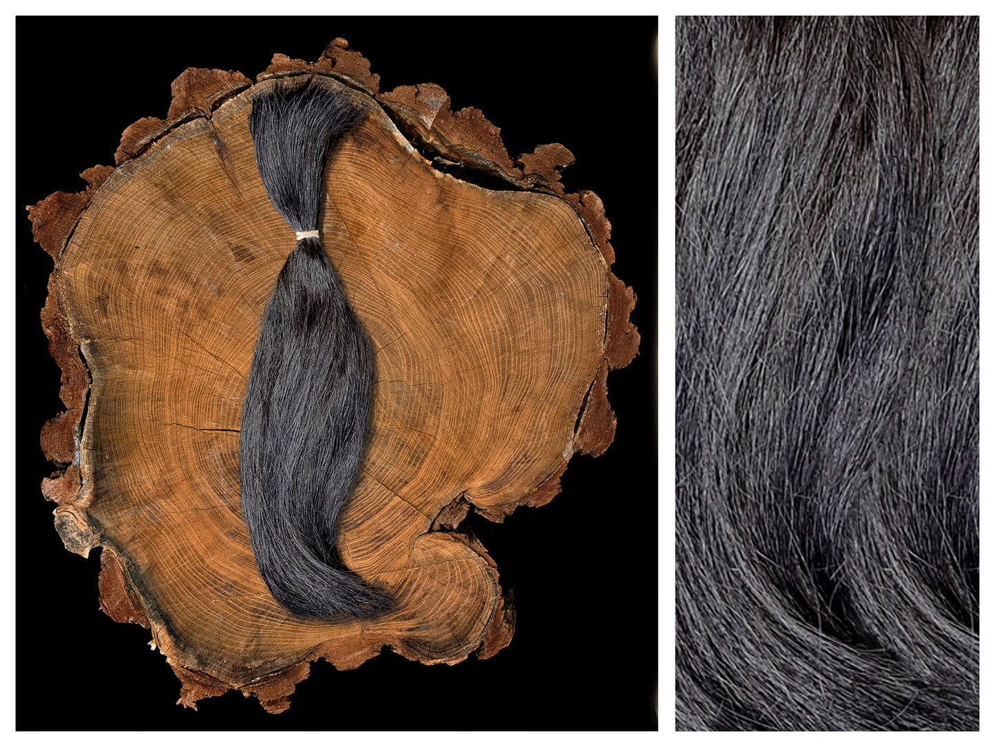Premium Haar zur Dreadlockerstellung Schwarz